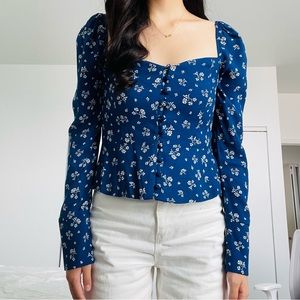 NEW Reformation Rosaly Top